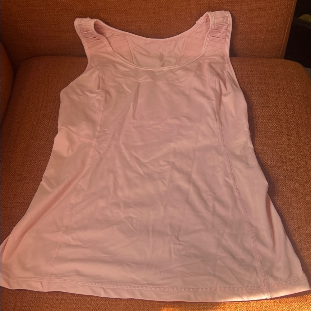 Lululemon Athletica Light Pink Tank Top